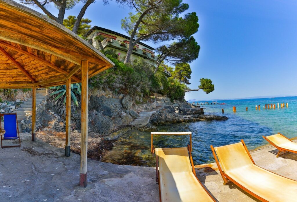 Luxury villa with private beach – Argnetario