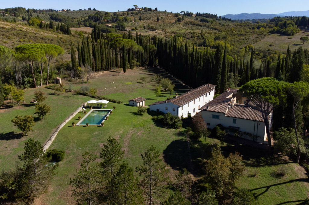 Prestigiosa Villa d’epoca con piscina a Firenze