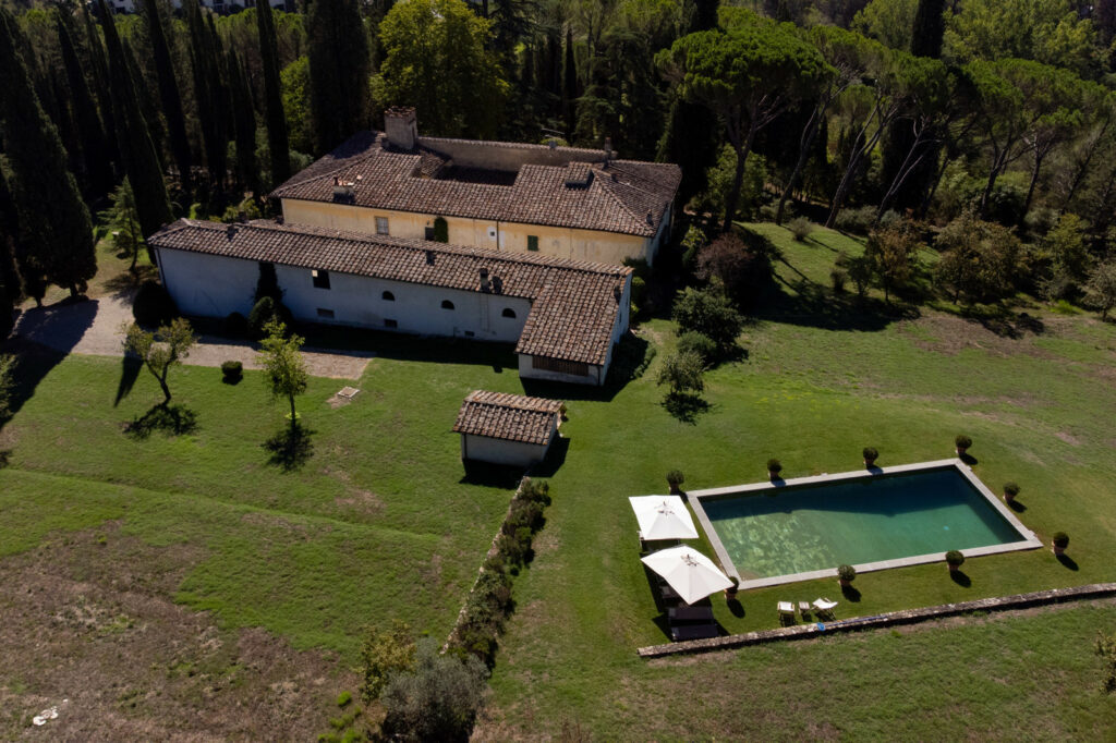 Prestigiosa Villa d’epoca con piscina a Firenze