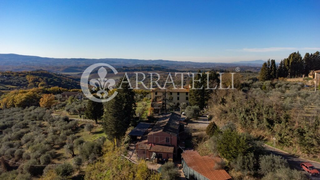 Farm with vineyard, olive grove and truffle ground in Barberino Tavarnelle
