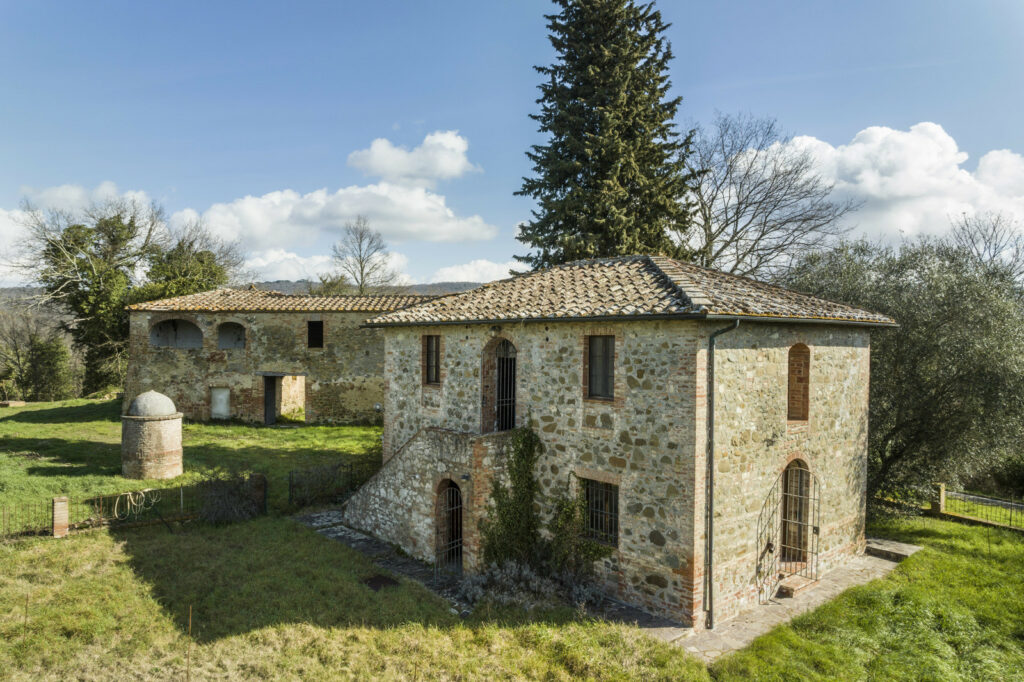Complesso rurale a Castelnuovo Berardenga, Siena.